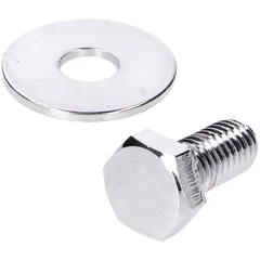 Schraube mit Dichtring chrom für Kreidler 53742