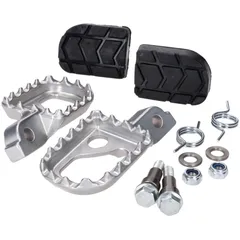 Fußrasten Satz CNC alu 16x24x3mm für Beta RR50 Enduro 54100