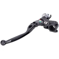 Domino Racing clutch fitting for 22mm handlebars left black 28mm with folding lever for clutch cable 54116