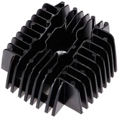 Cylinder head black 70cc 44mm for Tomos A35 54307