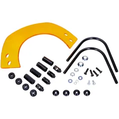 Windschild kurz gelb getönt mit Halterung für Vespa Keyless GTS 125, 300 2023- 54414