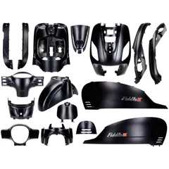 Fairing kit black matt 16-piece for Sym Fiddle 3 year 2014-2020 54541