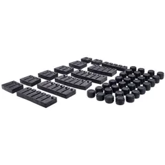 Rubber set vibration damper for wide wall cylinder and cylinder head for Kreidler 54819
