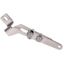 Exhaust bracket rear stainless steel for Simson S50, S51 54871