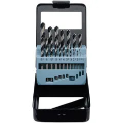Twist drill set HSS 1-10mm 19-piece 54965