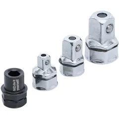 Adapter set for ratchet ring wrenches 4-piece 54980