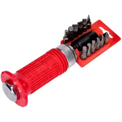 Impact screwdriver set soft grip 13-piece left and right 55041