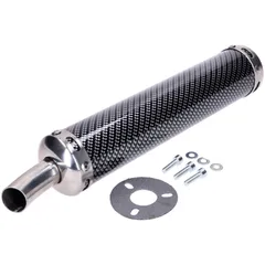 Carbon silencer Universal 55176