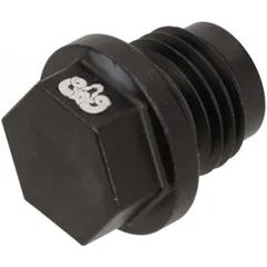 Oil filler plug 66Heroes aluminum black anodized for Zündapp 55333