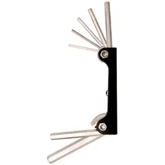 Allen key folding tool 2.5-10mm 7-piece 55517