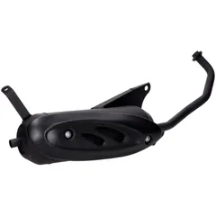 Auspuff Tecnigas Silent Pro schwarz für SYM Symphony, Peugeot Tweet 50ccm 4T 55535