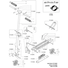 fender front for Polini Skate City Roller 917.800.001