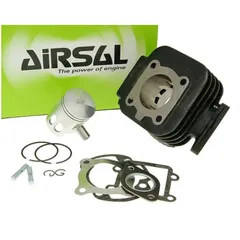 Zylindersatz Zylinderkit Airsal Sport 49,2ccm 40mm, 39,2mm Grauguss für Minarelli stehend AS25296