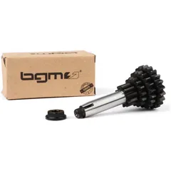 Nebenwelle BGM PRO Sport, 10-14-18-21 Zähne (kürzer vierter Gang) für Vespa V50, PV125, ET3, PK50, PK80, PK125 S-XL BGM01821