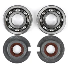 bearing set and shaft seal set for crankshaft BGM PRO FKM/Viton® E10 resistant for Vespa Wideframe VM, VN, VL, VB, GS150 / GS3,