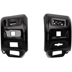 Light and blinker switch housing set DMP black glossy for Vespa GTS 125-300 2022- BGM42636