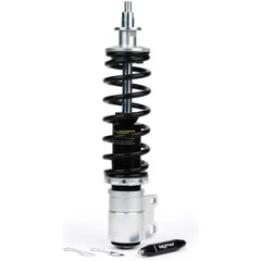 front shock absorber BGM PRO SC/F1 SPORT, 240mm, black/silver for Vespa PX80, PX125, PX150, PX200, T5 125cc BGM7741BS