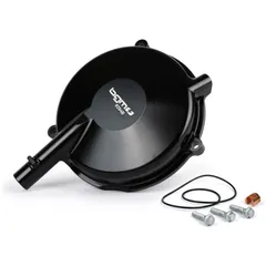 Kupplungsdeckel BGM Pro Superstrong CNC schwarz für Vespa Largeframe (1962-2016) PX, T5 125ccm, Cosa, Rally, Sprint BGM8294B