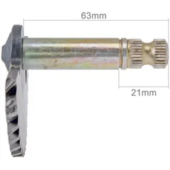 Kicker Kickstarterwelle 63mm / 21mm für GY6 50ccm, 139QMB BT16654