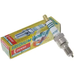 Zündkerze DENSO IUH24 Iridium Power mit schraubbaren Kerzenstecker Anschluss DS-IUH24