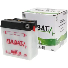 Akku Batterie Fulbat 6V 6N11A-1B DRY ohne Säurepack FB550501