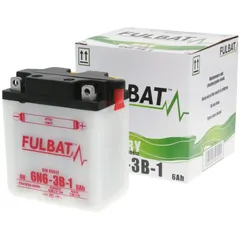 battery Fulbat 6V 6N6-3B-1 DRY without acid pack FB550519