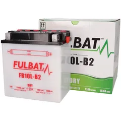 battery Fulbat FB10L-B2 DRY without acid pack FB550557