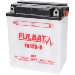 battery Fulbat FB12A-B DRY without acid pack FB550562