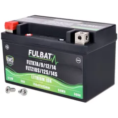 Akku Batterie Fulbat FLTX7A/9/12/14 - FLTZ10S/12S/14S Lithium LiFePO4 12V 5Ah 300A FB560625