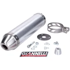 muffler Giannelli aluminum for Yamaha TZR 50 04-15 GI-33645HF