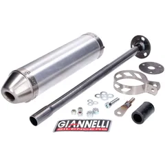 muffler Giannelli aluminum for Derbi GPR 50 Nude, Racing 50, Aprilia RS 50 GI-33647HF