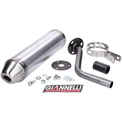 muffler Giannelli aluminum for HRD Sonic 50 99-03 GI-34607HF