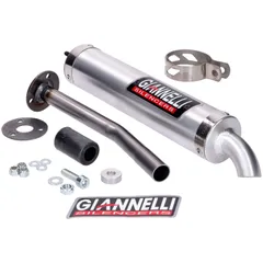 muffler Giannelli aluminum for Beta RR 50 Enduro, Supermotard, Enduro Racing GI-34617HF