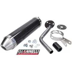muffler Giannelli carbon for HRD Sonic 50 99-03 GI-34635HF