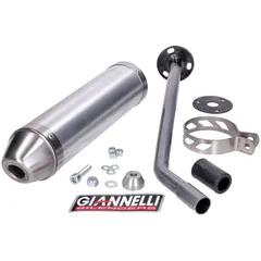 muffler Giannelli aluminum for Derbi DRD Pro 50 SM 06 GI-34649HF