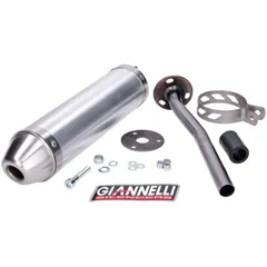 muffler Giannelli aluminum for Yamaha DT 50 R 98-03, MBK X-Limit 98-03 GI-34652HF