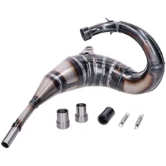 exhaust Giannelli Enduro for Peugeot XP6 SM 50 2006-2007, Motorhispania Furia Max 50 GI-34677HF