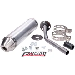 Endschalldämpfer Giannelli Aluminium für Fantic Motor 50M, 50MR, 50E, 50ER, 50ES 2T 13-16 GI-34699HF