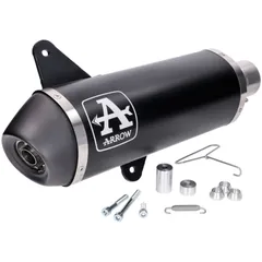 Endschalldämpfer Arrow Urban Aluminium schwarz für Vespa GTS 300 4T LC Euro5 2020- GI-53536ANN