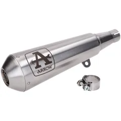 exhaust system Arrow Pro-Race stainless steel polished for Brixton BX, Felsberg 125XC, Sunray Euro4 2019- GI-71899PRI