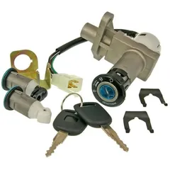 key switch lock set complete - version 1 for China Scooter GY6 125/150cc GY16728
