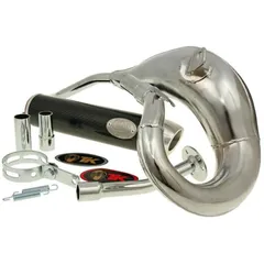 exhaust Turbo Kit Bufanda RQ chrome for Rieju MRX 50 H10530-Q