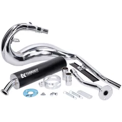 exhaust Turbo Kit Bufanda R chrome / aluminum for Beta RR 2021- Euro5 H10551-C