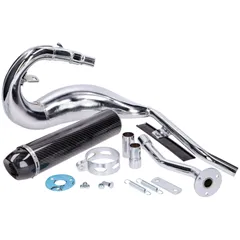 exhaust Turbo Kit Bufanda R chrome / CFK look for Beta RR 2021- Euro5 H10551-NQ