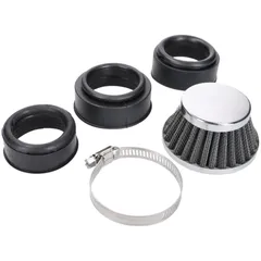 Lufi Luftfilter Powerfilter Shorty 44 / 52 / 54mm Chrom IP18907