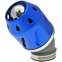 Lufi Luftfilter Grenade blau gewinkelt 42mm Anschluss IP32237