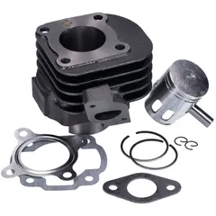 Cylinder kit 50cc 10mm piston pin inclined manifold for IE40QMB, Minarelli horizontal AC, Motowell, Tauris, CPI, Beta Arc 50cc I