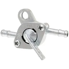 Kraftstoffhahn Benzinhahn manuell universal 6mm mit Lasche IP34451