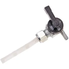 Kraftstoffhahn Benzinhahn manuell mit Kunststoffhebel für Tomos A3, A35 (Überwurfmutter) IP35785