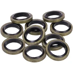 Bremsschlauch Dichtringe Bremsleitung 10x15x1,5mm - 10 Stück IP38783-10